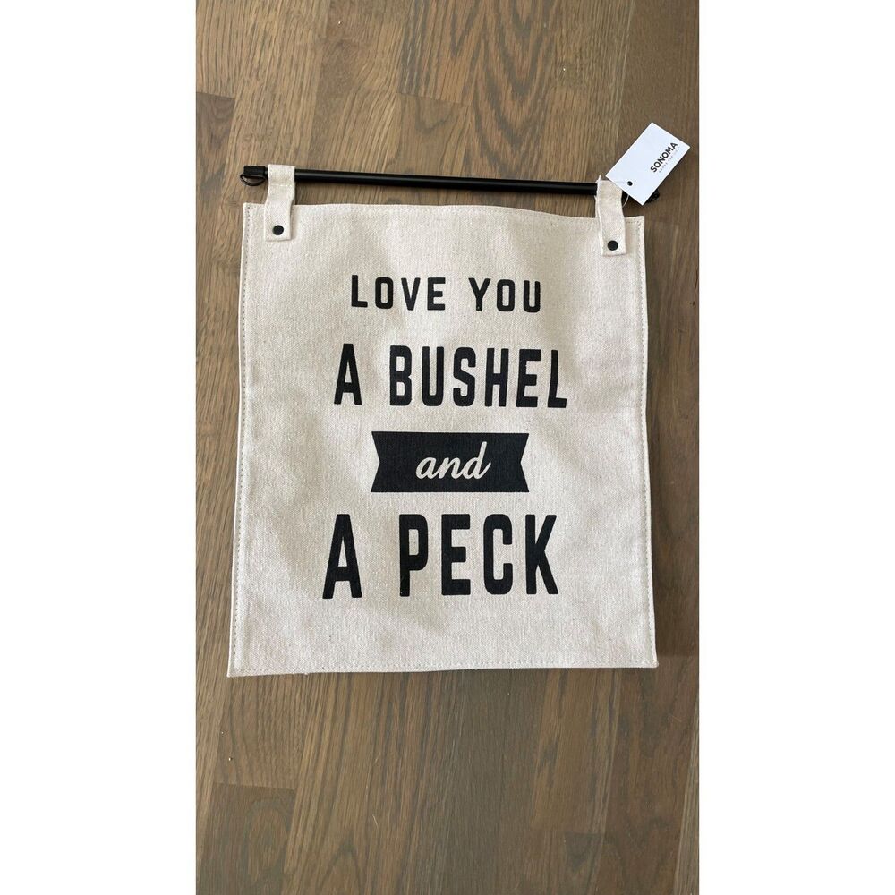 Sonoma Goods For Life Bushel & Peck Farmhouse Wall Decor Hanging